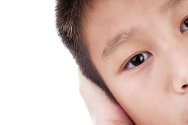 Asyalı çocuk yüzü