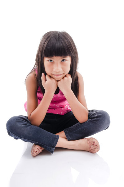 Симпатичная азиатка
