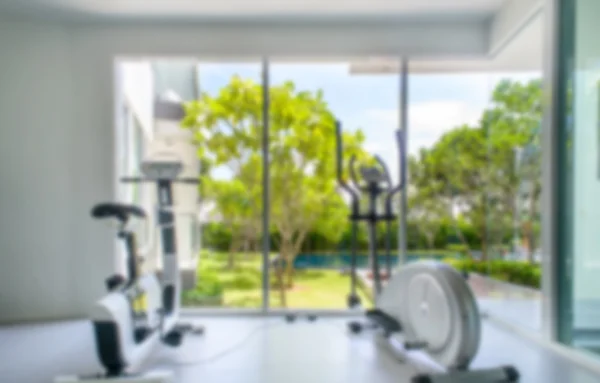 Abstract blur Fitness center — Stock Photo, Image