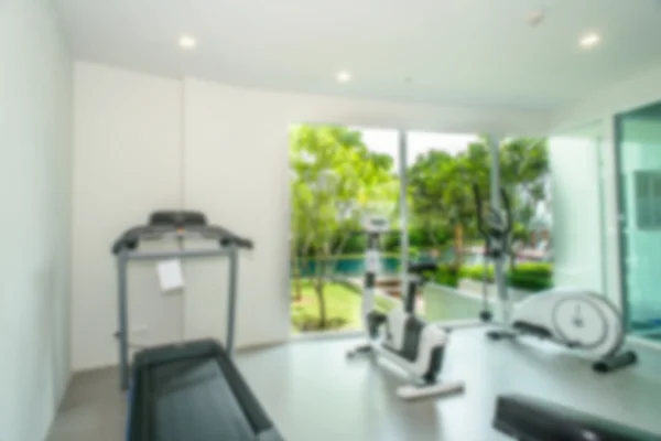 Blurred Fitness center — Stock Photo, Image