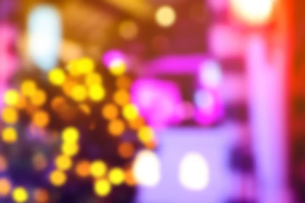 Blurry background bokeh lights — Stock Photo, Image