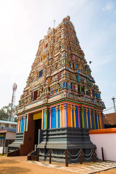 Tradycyjna Hinduska Świątynia Kidangamparambu Sree Bhuvaneswari Indiach Allapuzha Allepi Kerala — Zdjęcie stockowe
