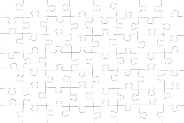 White Puzzles Business Background Seamless Light Wallpaper Copy Space Your — Stock Photo, Image