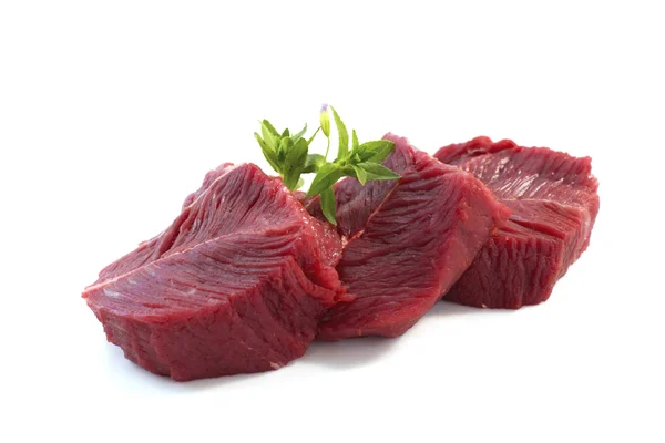 Frisches Straußenfleisch — Stockfoto