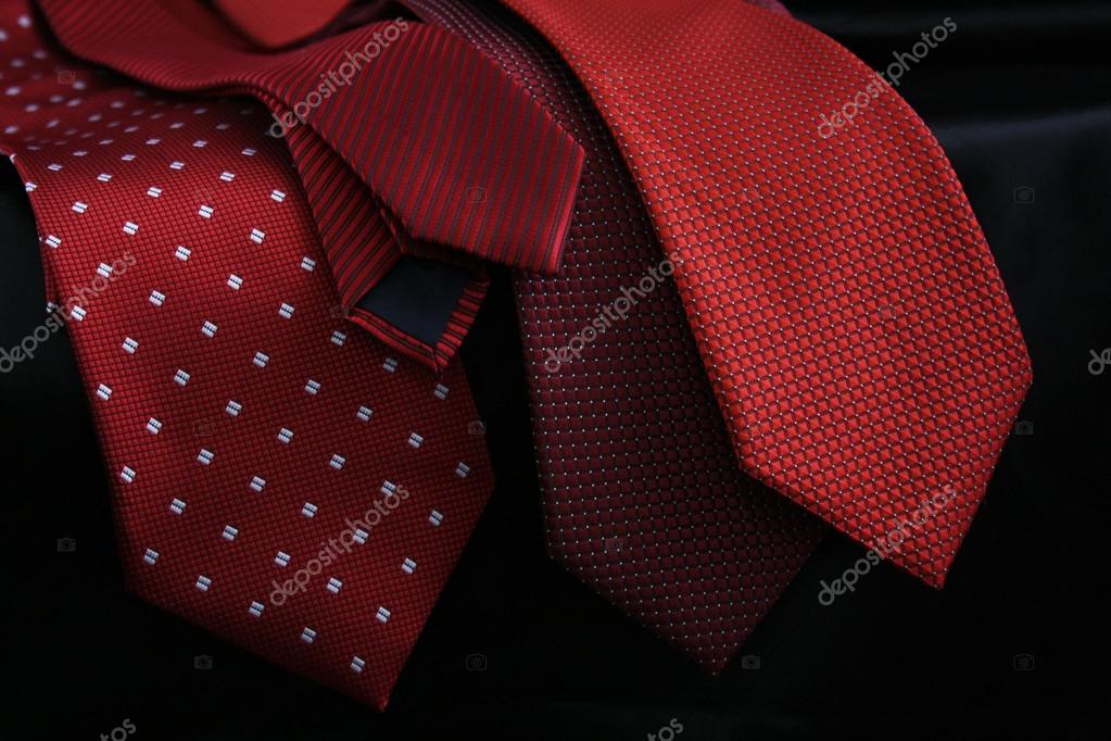 white dress shirt with red tie
