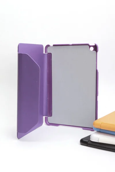 Tablet için durum. Beyaz arka plan