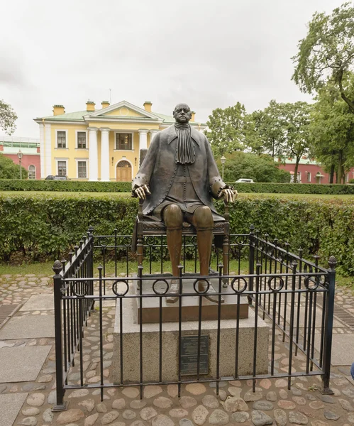 Monument till den ryska kejsaren Peter 1 — Stockfoto