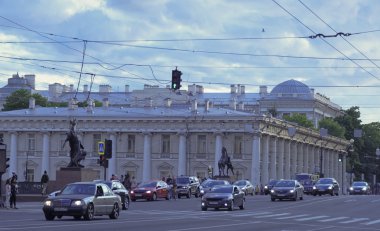  Beyaz geceler 5 Temmuz akşam; 2015 yılında St. Petersburg 
