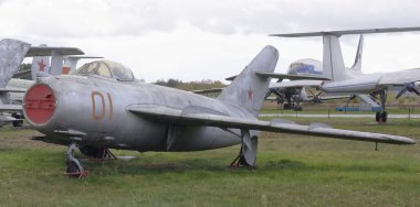MiG-17-ön-line jet fighter(1950). Max.Speed,km/h-1114. 1950 yılında 