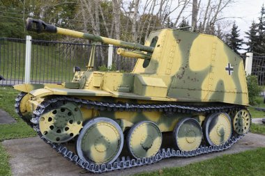 Marder III-Ausf.M kendinden tahrikli silah (Almanya), 1943.Weight, t-10