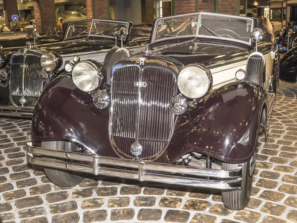 853a-Special-Roadster, Horch(1937). Max.Speed,km/h-135 — Stockfoto