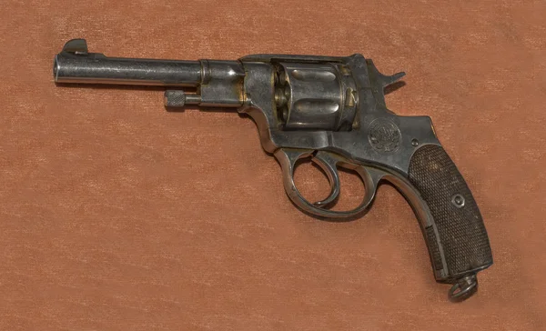 7.62 mm revolver  ,1895 — Stock Photo, Image