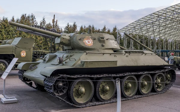 T-34- Tanque médio (URSS) ) — Fotografia de Stock