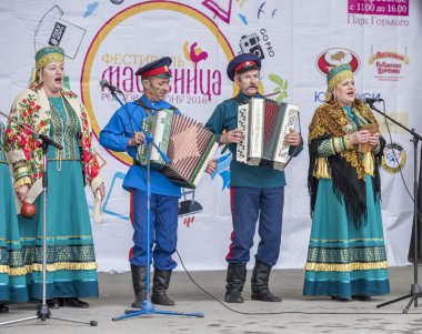  Gorki Park Maslenitsa konuşma kazak topluluğu