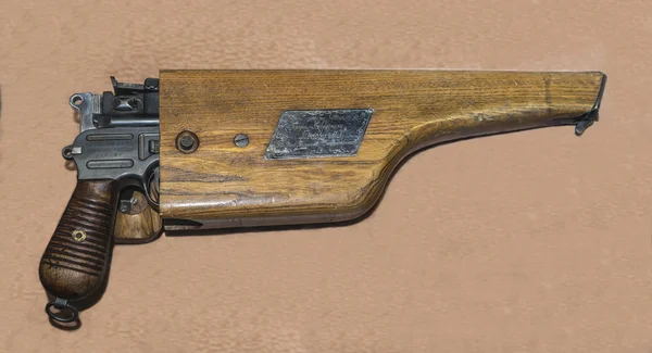 Systemu pistolet Mauser próbki 1908 pułkownik - ogólne M.M.Popov — Zdjęcie stockowe