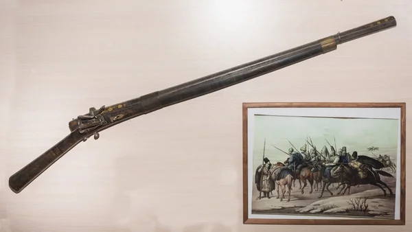 Flint gun of the 18th century — Stockfoto