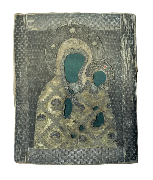 O salário do ícone Mãe de Deus, século 19 — Fotografia de Stock