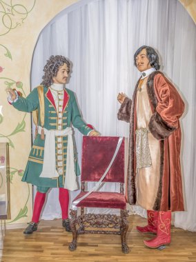   Peter bir ve Menshikov (manken)