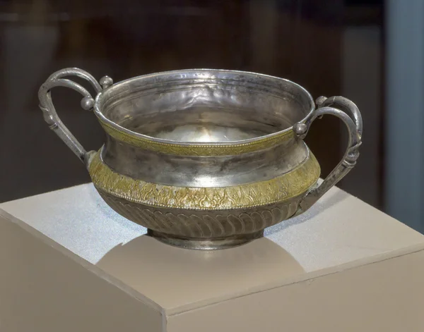 Кантарос 1 век нашей эры. Серебро, жабры — стоковое фото