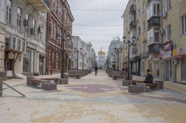 İnşaatçılar Cathedral Lane yeniden