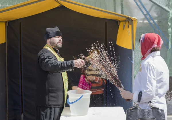  On Palm Sunday people are recruited into the church to the prie