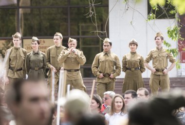 Performans sanatçıları zafer günü