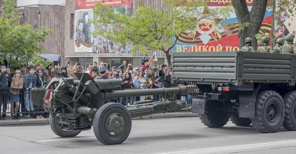 Военный парад в честь 71-й годовщины Победы в — стоковое фото