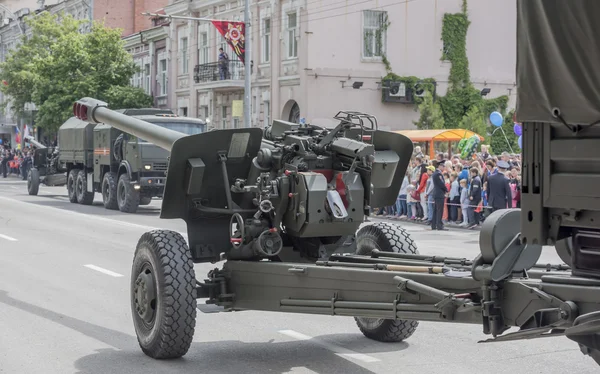 Военный парад в честь 71-й годовщины Победы в — стоковое фото