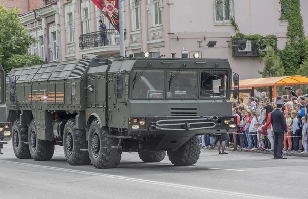 Военный парад в честь 71-й годовщины Победы в — стоковое фото