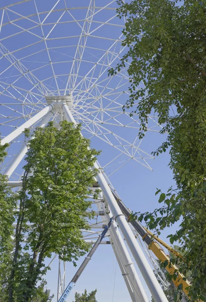 Výstavba Prátru 65 metrů v Rostov na Donu — Stock fotografie