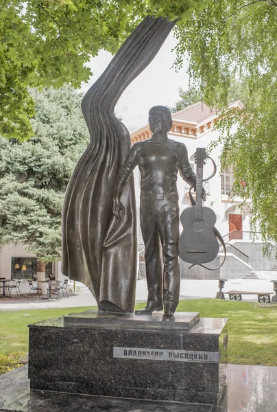 Monumento ao cantor e poeta Vladimir Vysotsky — Fotografia de Stock