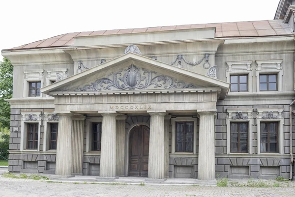 Les rues de la ville inhabitable abandonnée — Photo