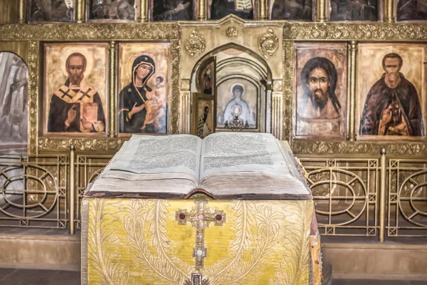 Decorations for the feature film in "Mosfilm" Museum — Stock Photo, Image