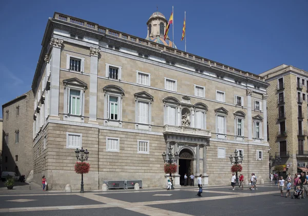  Turistler ve muhafiz Palace, Generalitat (P