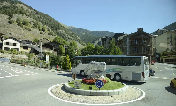 Weg door Andorra — Stockfoto