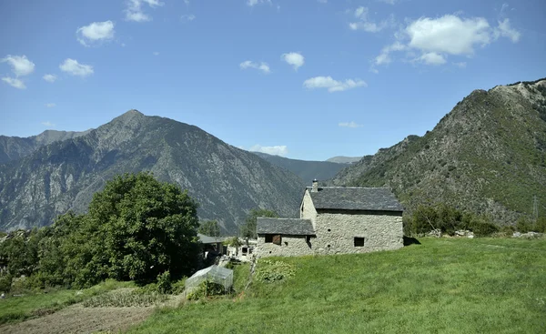 Weg door Andorra — Stockfoto