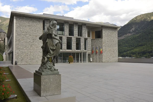 Administratief gebouw in Andorra la Vella — Stockfoto
