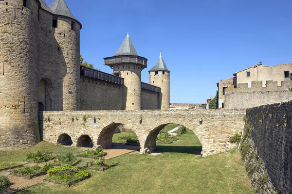 Die festung von carcassonne — Stockfoto