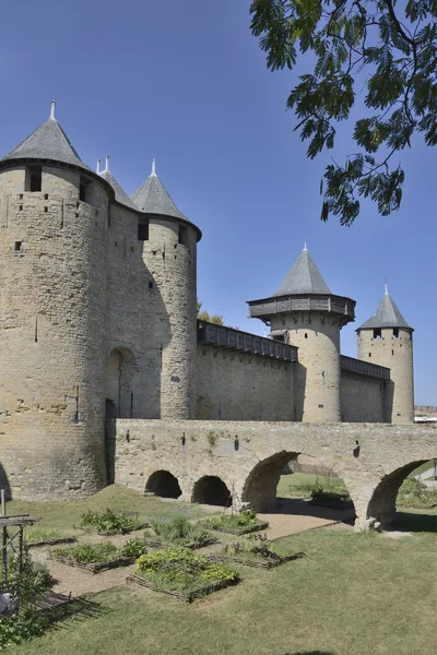 The fortress of Carcassonne — Stock Photo, Image