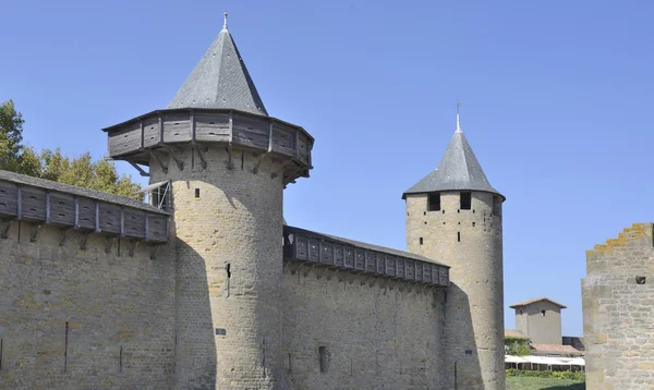 Die festung von carcassonne — Stockfoto