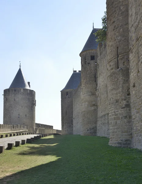 La fortezza di Carcassonne — Foto Stock