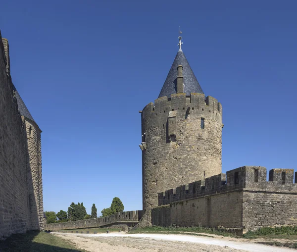 La fortezza di Carcassonne — Foto Stock