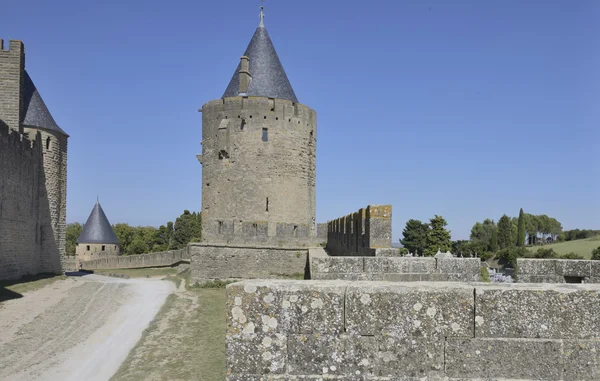 The fortress of Carcassonne — Stock Photo, Image