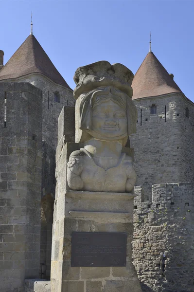 The fortress of Carcassonne — Stock Photo, Image