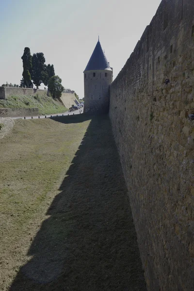 La fortaleza de Carcasona — Foto de Stock