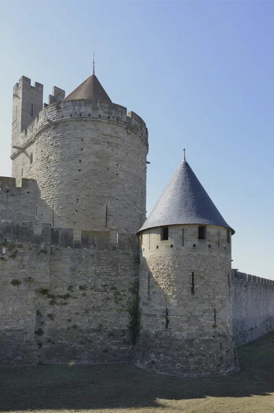 Die festung von carcassonne — Stockfoto