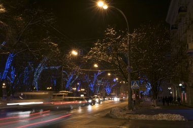 Rostov-on-Don Noel Aydınlatmaları