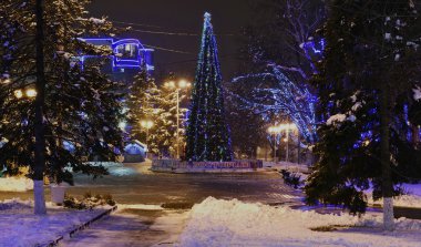 Rostov-on-Don Noel Aydınlatmaları