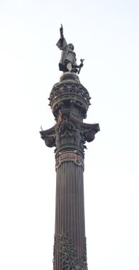 Columbus anıt Barcelona, İspanya