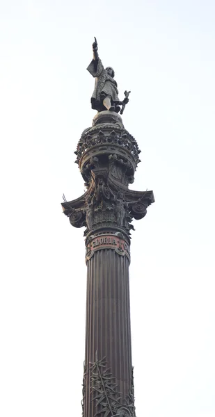 Columbus-monumentet i barcelona, Spanien — Stockfoto